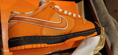 Size 8 - Nike SB Dunk Low Special Box x Concepts Orange Lobster | eBay