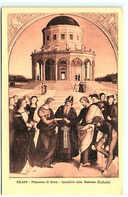 S02-5604, SPOSALIZIO DELLA MADONNA, RAFFAELLO, ***POSTCARD