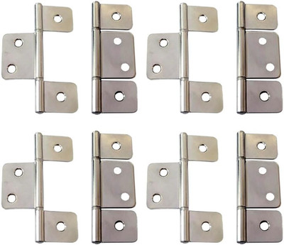 Flag Three Leaf 3-1/2'' Bifold Shutter Hinge for Non-Mortise Cabinet Hardwa