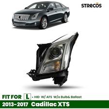 For 2013-2017 Cadillac Xts Hidxenon Headlight With Afs Wo Bulb Ballast Left