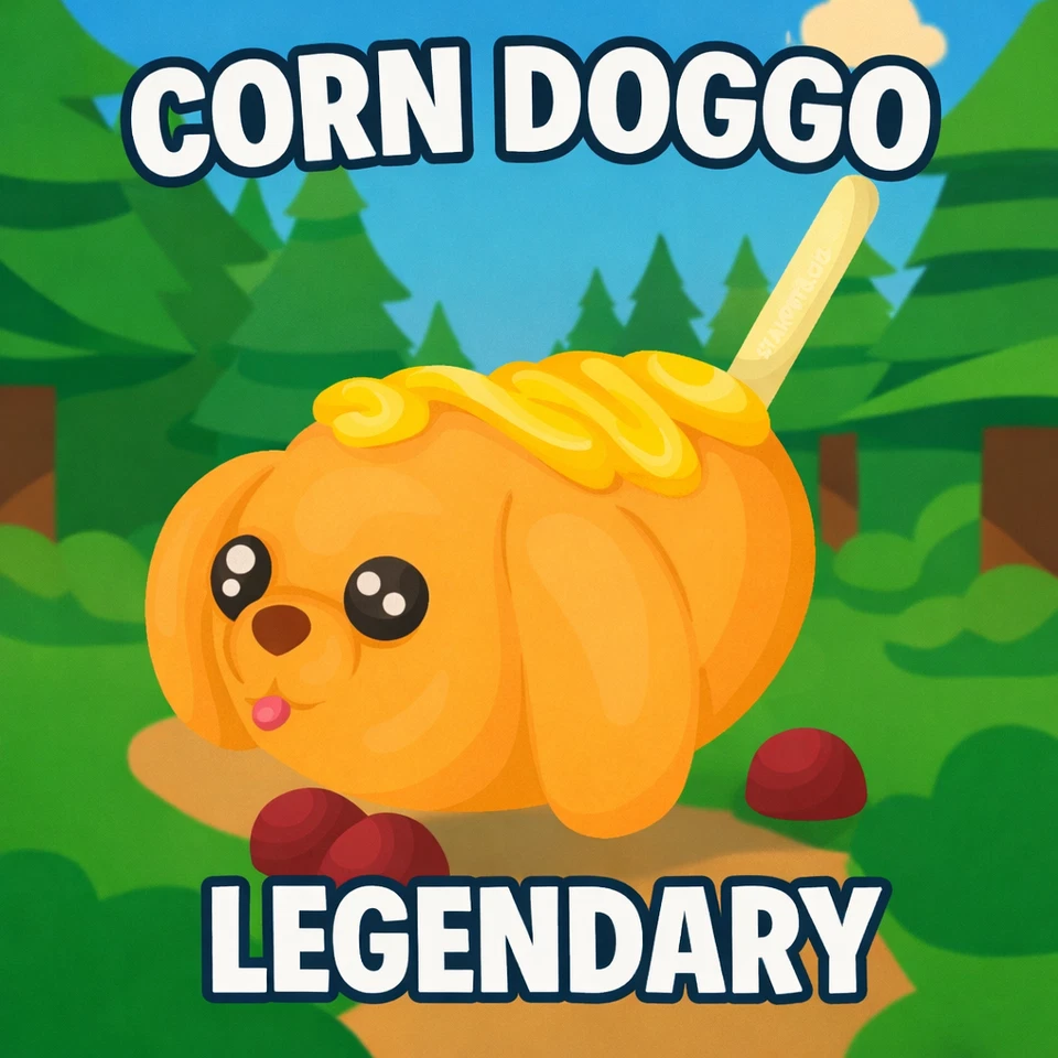CORN DOGGO (CHEAP) ADOPT A PET FROM ME - CHEAPEST ON EBAY