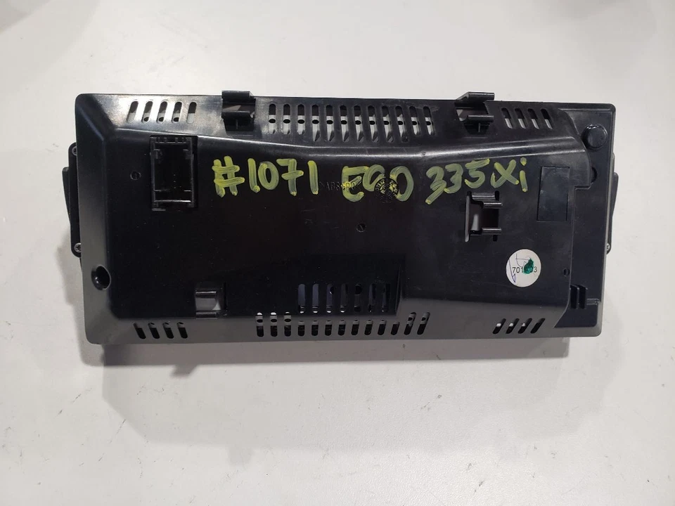 Pantalla de visualización de información - BMW 335XI E90 N54 2008 10/07 - 06-09 OEM 9151979 Foto 3 de 4