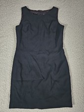 Alex Garfield Vintage Black Sleeveless Sheath Dress Size Six Work And Cocktail