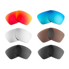 Walleva Replacement Lenses For Oakley Sylas 57mm Sunglasses - Multiple Options