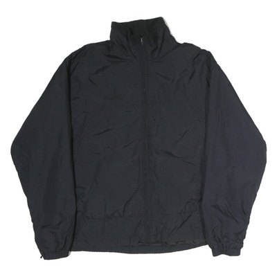Columbia Herren Jacke schwarz L Polyester uni Reißverschluss Outdoor leicht Sportbekleidung