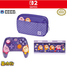 Kirby Nintendo Switch 2 Hori 3 Set Storage Bag Controller Card Case JapanLimited