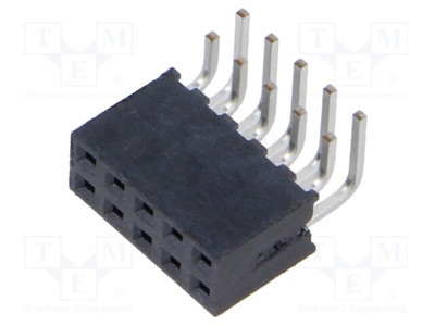 1 Stück, Steckverbinder: Stift SQT-105-01-L-D-RA /E2DE