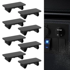 DaierTek Rocker Switch Cover Black Standard Marine Siwtch Panel 