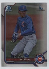 2022 Bowman Draft Chrome Refractor Nazier Mule #BDC-77 8em