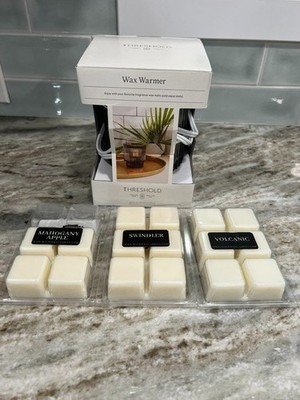 Thresold Wax Warmer With Wax Melts Mahogany Apple, Swindler And Volcanic