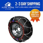 Heavy-Duty Alloy Steel Tire Chains for SUVs & Light Trucks – Ultimate Traction