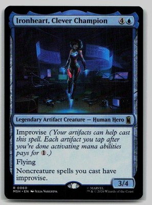 Ironheart, Clever Champion R Marvel Super Heroes 60 NM