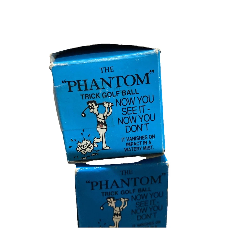 2 BOLAS DE GOLFE EXPLOSIVAS E 2 BOLAS DE GOLFE FANTASMAS - NOVIDADES TRUQUES DE BOLA DE GOLFE - Imagem 2 de 4