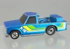 Vintage 1984 Hot Wheels Crack-Ups Diecast Bumper Thumper Blue X-15 Camper Truck