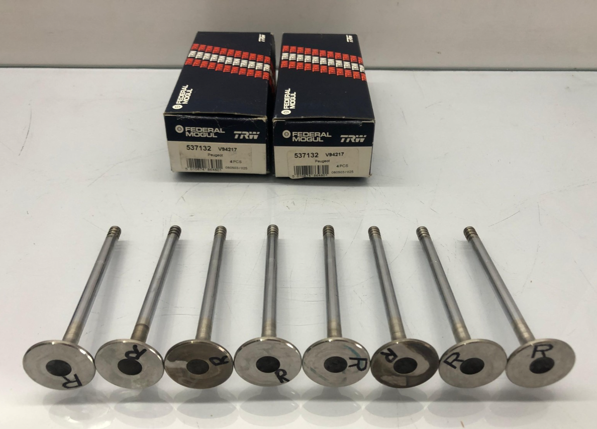 い 8 Pcs X EXHAUST VALVE 537132 TRW V94217 FOR PEUGEOT 306 CITROËN