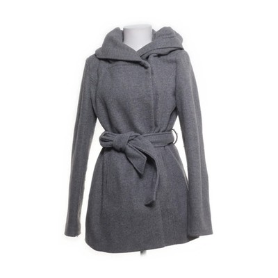 Amisu, Mantel, Damen, Größe: 38, Grau, Polyester, Fischgräte #KJ5