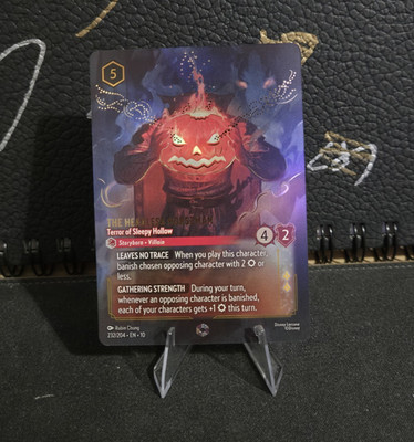 Disney Lorcana Headless Horseman Terror of Sleepy Hollow Enchanted 232/204 EN