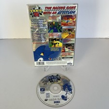 Sonic R (Sega Saturn, 1997) - Game Disc & Artwork/ Case No manual Tested