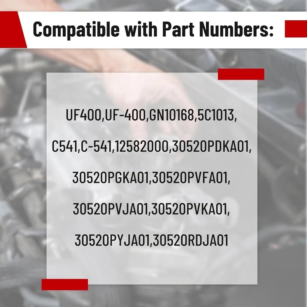 6 Pack Ignition Coils and Iridium Spark Plugs,Uf400 PK16TT/4503 Coil Pack Kits H