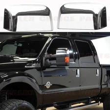For 2008-2015 2016 FORD F250 F350 F450 F550 Superduty Top Chrome Mirror COVERS