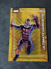 2026 Topps Chrome Marvel 183 Ultimate Daredevil Gold Wave Refractor #/50 1st App