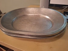 Pair Of Aluminum Guardian Service Roasting Pans