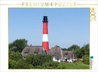 Calvendo Puzzle Lighthouse, Pellworm Island | 1000 Pieces, Finished Size 25.2 ×