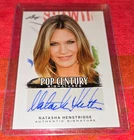 2012 LEAF POP CENTURY AUTOGRAPHED CARD OF NATASHA HENSTRIDGE SIGNED CARD CLEAN!