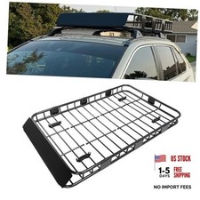 59" x 39" x 5.1" Universal Adjustable Roof Rack Cargo Carrier 67" x 39" x 5.1