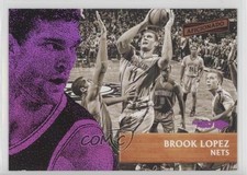 2016-17 Panini Aficionado Artist's Proof Red (Purple) 30/99 Brook Lopez #56 3z3