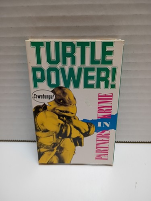 #ad #ad TURTLE POWER Partners In Kryme CASSETTE SINGLE Teenage Mutant Ninja Turtles.HTF $11.99