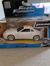 Fast And Furious 1/32 Scale Diecast Car Brian's Toyota Supra Jada White