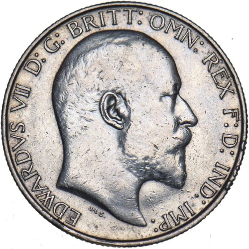 1908 Edward VII Florin — photo from the most recent tracked eBay sale