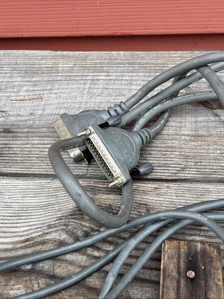 (2)F2A036-06 BELKIN Bi-Directional DB25 36 Parallel Cable SCSI Printer IEEE 1284 - Image 2 of 4