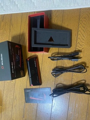 AVerMedia Live Gamer Portable 2 Plus GC513 Video Capture Device Red Black Tested