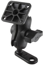 RAM 11mm Motorcycle 1" Ball Mount with 2" x 1.7" AMPS Plate - RAP-B-252-A-347U