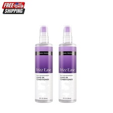 John Frieda Frizz Ease Leave-In Conditioner for Frizzy Hair, 8 fl oz, 2 pk