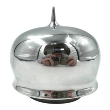 Polished 2 Barrel Helmet Bug Screen Air Cleaner For 2-58 Carburetors Polished 2 Barrel Helmet Bug Screen Air Cleaner For 2-58 Carburetors