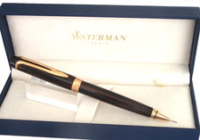STYLO PORTE MINES WATERMAN LIAISON EBONITE BOISEE MARBREE NEUF DE STOCK Q322