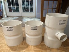   Lot of 12 Charlotte Pipe PVC Fittings 14  SCH 40 DWV Tees Couplings Elbows NEW  