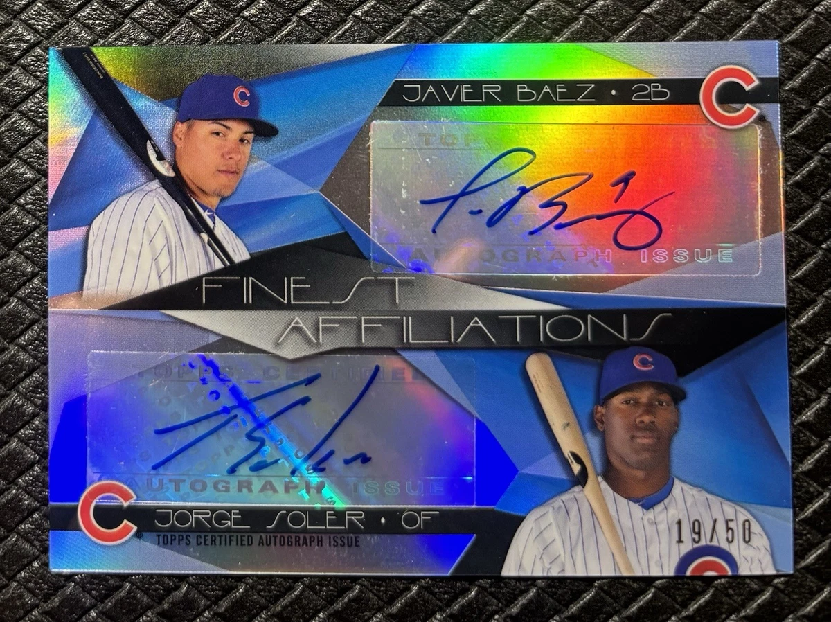 Javier Baez Baseball Serial Numbered Sports Trading Cards