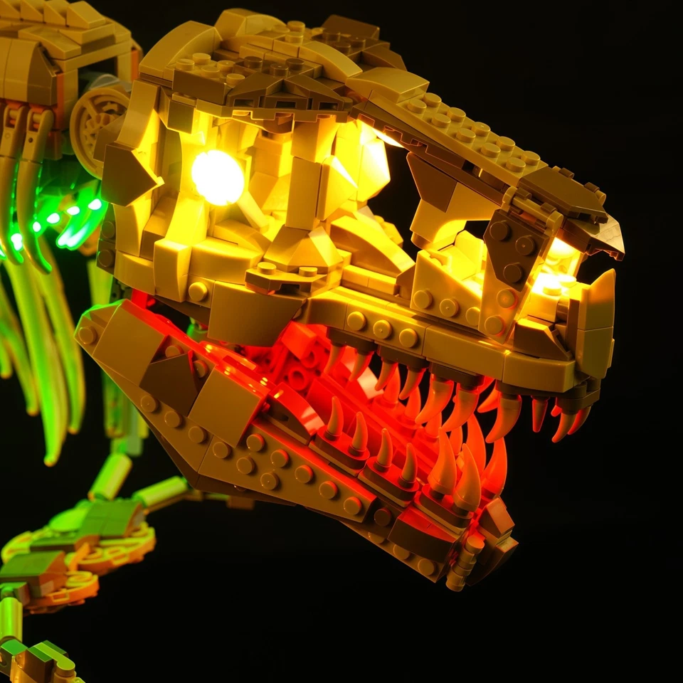 LED Light Set For LEGO 76968 Jurassic World Dinosaur Fossils: Tyrannosaurus rex - Изображение 3 из 4