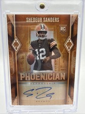 2025 Panini Phoenix - Phoenician Penmanship Shedeur Sanders #PHP-SSS (AU, RC)