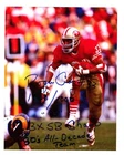 ROGER CRAIG SF 49ers #33 1000/1000 '85 3X SB CHAMP autographed 8X10 photo w/COA