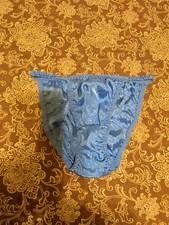 Vintage Satin String Bikini Panties Size Medium