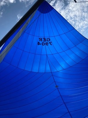 Spinnaker allrounder, kaum genutzt, neuwertig 0,9oz/qm für Luffe 37 o.ä.  71qm