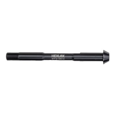 Hexlox Thru Axle Front M12x1.5 - German-Engineered 7075 Aluminum, Durable Steel