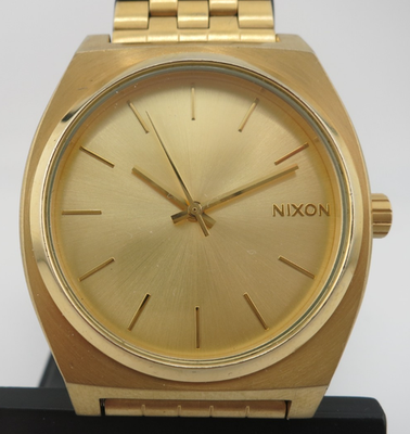 Nixon The Time Teller All Gold / Gold-Tone Quartz Watch - A045-511