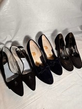 Foot Flairs Paradise Kittens Johansen Bryants Heels Lot 3 Black Navy