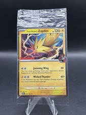 Team Rocket's Zapdos (Gamestop Exclusive) Sealed Stamped Promo 070/182